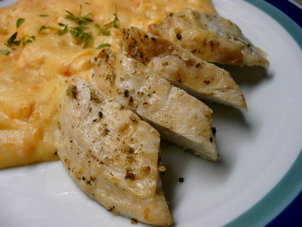 Kuřecí steak s mrkví a bramborem