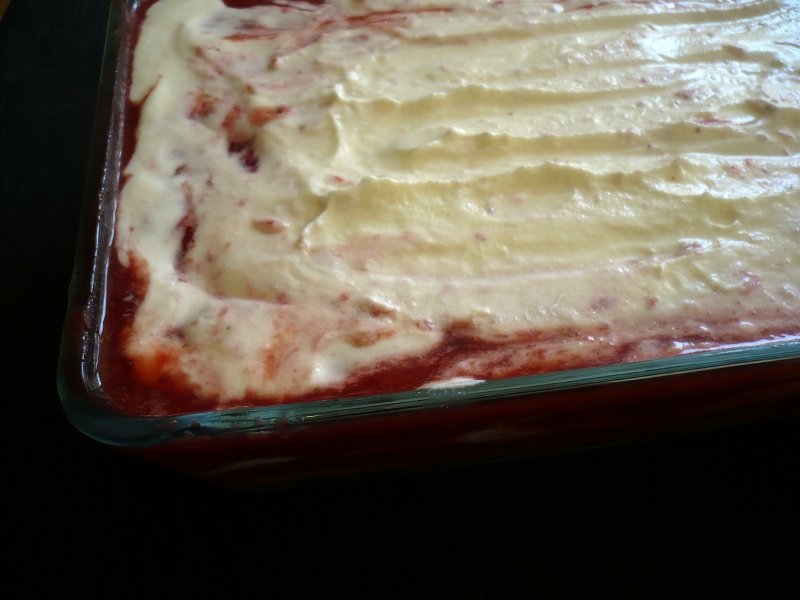 Jahodové tiramisu