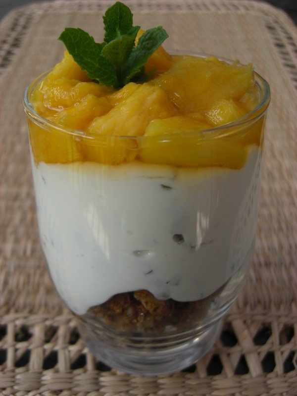 Mango s ovesnými vločkami