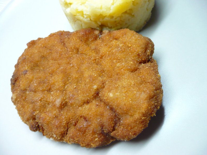 Sekané řízky z vepřového bůčku