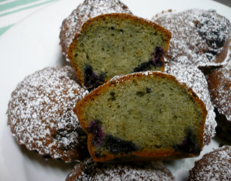 Muffiny s borůvkami