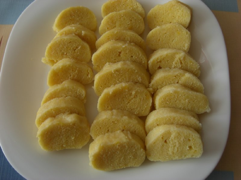 Bramborovo - krupicové knedlíky