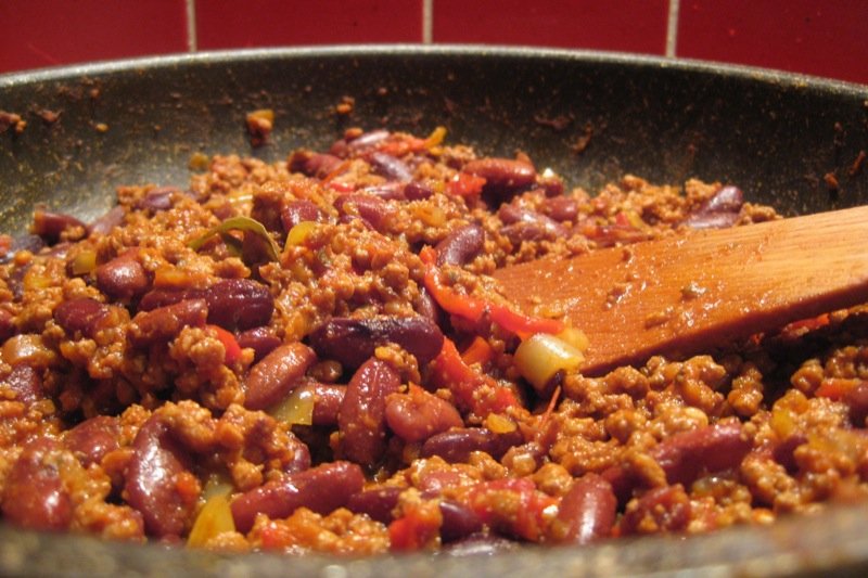 Chilli con carne na pivě